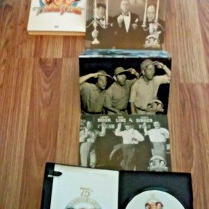 The Three Stooges 75th Anniv.Collector’s Edition DVD 2004 Case, Sleeve, Pictures
